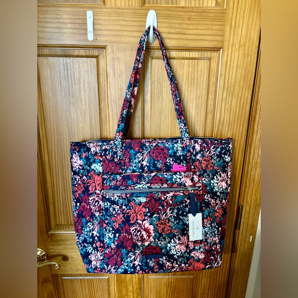 EUC Vera Bradley Floral Tote Bag